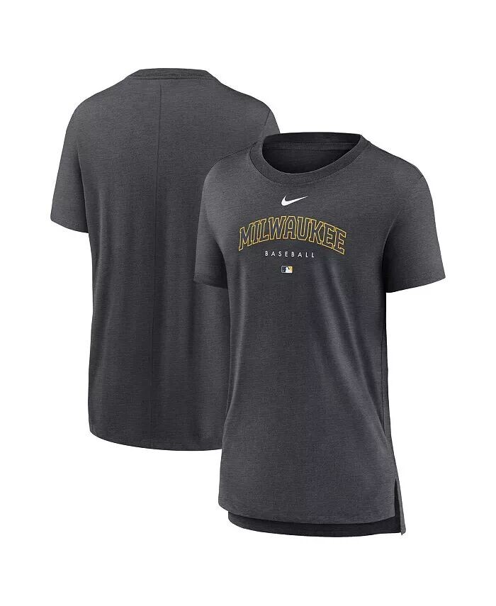 Женская футболка Heather Charcoal Milwaukee Brewers Authentic Collection Early Work Tri-Blend Nike
Женская футболка Heather Charcoal Milwaukee Brewers Authentic Collection Early Work Tri-Blend Nike
