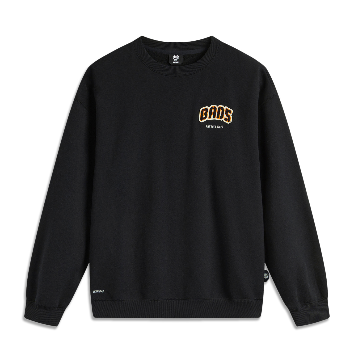 Лининг BadFive Свитер мужской черный 
Лининг BadFive Свитер мужской черный