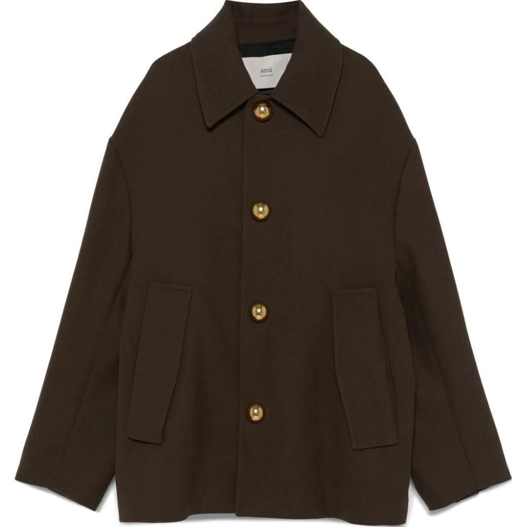 AMIPARIS Куртка из верджинской шерсти Ami Paris, Coffee
AMIPARIS Куртка из верджинской шерсти Ami Paris, Coffee