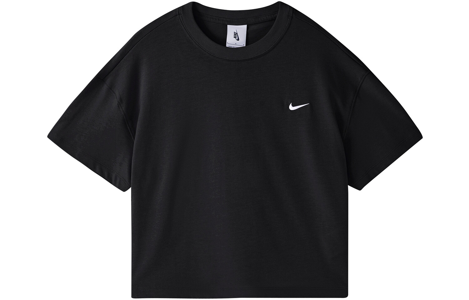 Женский укороченный топ Nike, Черный
Женский укороченный топ Nike, Черный