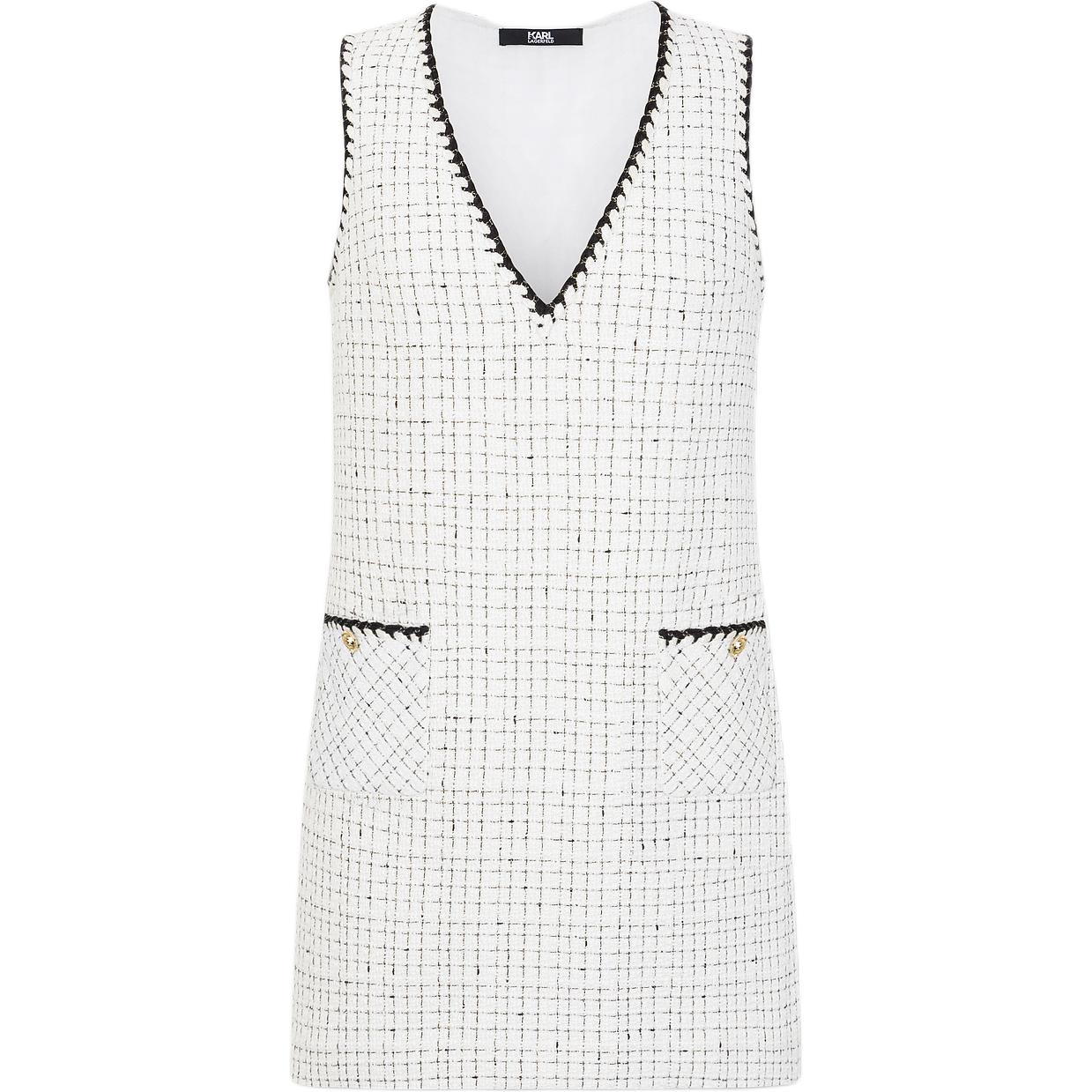 KARL LAGERFELD / Karl Lagerfeld Jeans Белое женское платье без рукавов KARL LAGERFELD
KARL LAGERFELD / Karl Lagerfeld Jeans Белое женское платье без рукавов KARL LAGERFELD