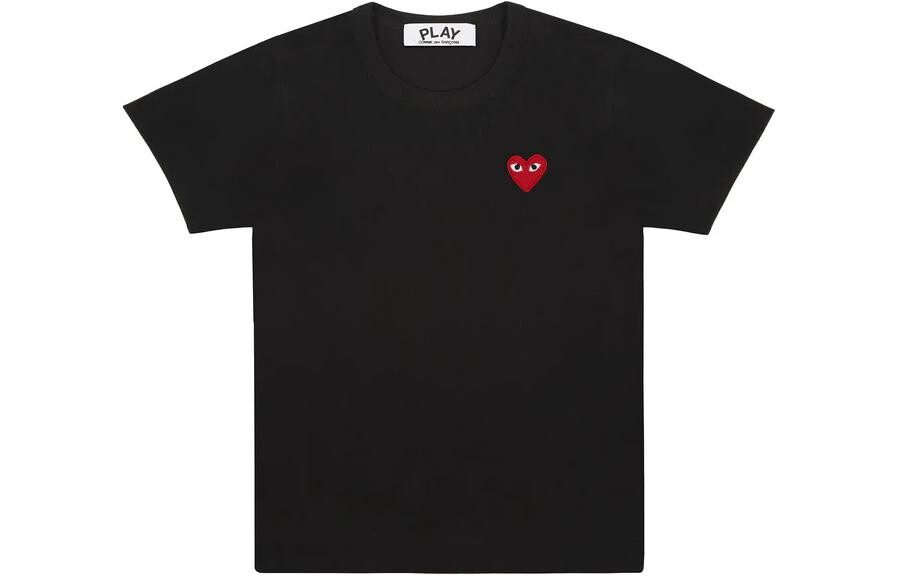 Футболка унисекс черная Cdg Play, черный
Футболка унисекс черная Cdg Play, черный