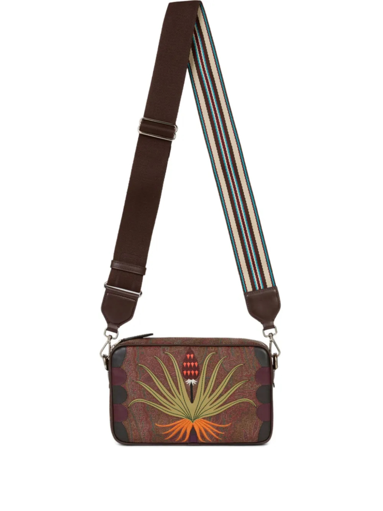 Маленькая сумка через плечо ETRO x Agostino Iacurci с вышитым узором «пейсли» Arnica, коричневый
Маленькая сумка через плечо ETRO x Agostino Iacurci с вышитым узором «пейсли» Arnica, коричневый