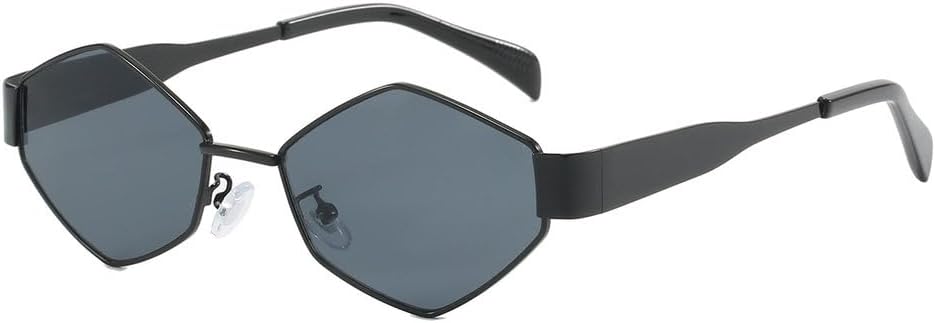 Модные многоугольные солнцезащитные очки для женщин, роскошные металлические солнцезащитные очки в маленькой оправе, классические винтажные панк-очки для женщин TKKTLLT, Black
Модные многоугольные солнцезащитные очки для женщин, роскошные металлические солнцезащитные очки в маленькой оправе, классические винтажные панк-очки для женщин TKKTLLT, Black