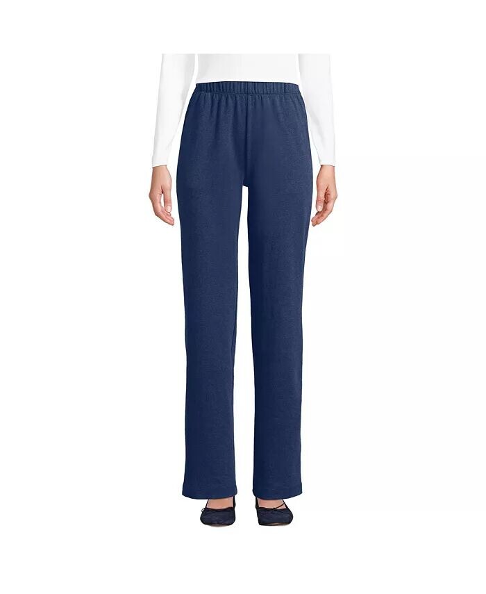 Женские спортивные трикотажные брюки с высокой посадкой Lands' End, синий
Женские спортивные трикотажные брюки с высокой посадкой Lands' End, синий