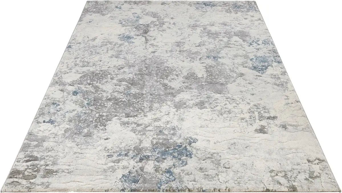 ELLE DECORATION ковер "Fontaine", прямоугольный, короткий ворс, этнический, винтажный вид, современный, пушистый, мягкий, для гостиной 80х150 см, серый/синий 
ELLE DECORATION ковер "Fontaine", прямоугольный, короткий ворс, этнический, винтажный вид, современный, пушистый, мягкий, для гостиной 80х150 см, серый/синий