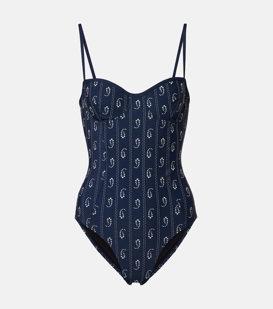 Печатный купальник Tory Burch, Blue Paisley
Печатный купальник Tory Burch, Blue Paisley