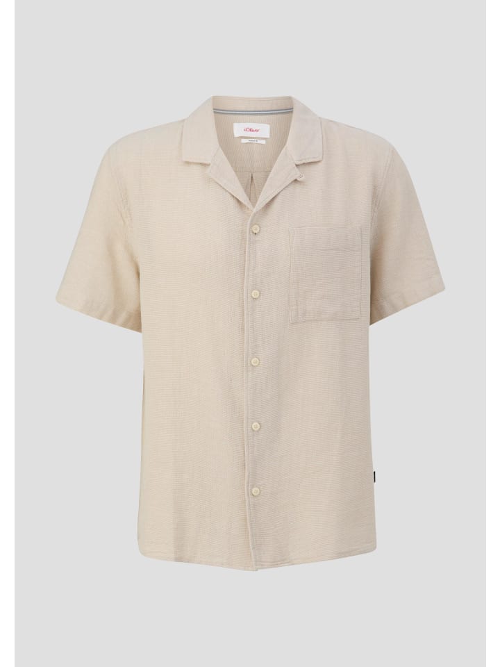 s.Oliver Рубашка цвета 81W3_бежевый
s.Oliver Рубашка цвета 81W3_бежевый