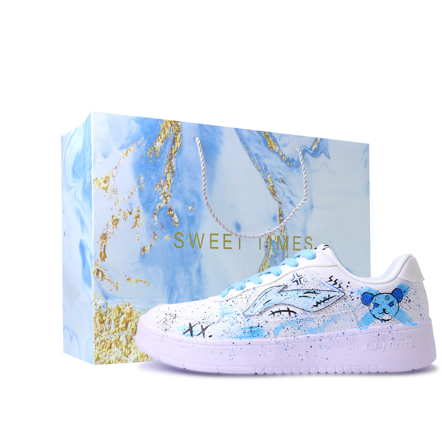 LINING Лининг Понтун Боутс устойчивые к истиранию, легкие и дышащие лоу-топ скейтбордские кроссовки унисекс белый синий черный - белый синий черный, цвет White Blue Black 
LINING Лининг Понтун Боутс устойчивые к истиранию, легкие и дышащие лоу-топ скейтбордские кроссовки унисекс белый синий черный - белый синий черный, цвет White Blue Black