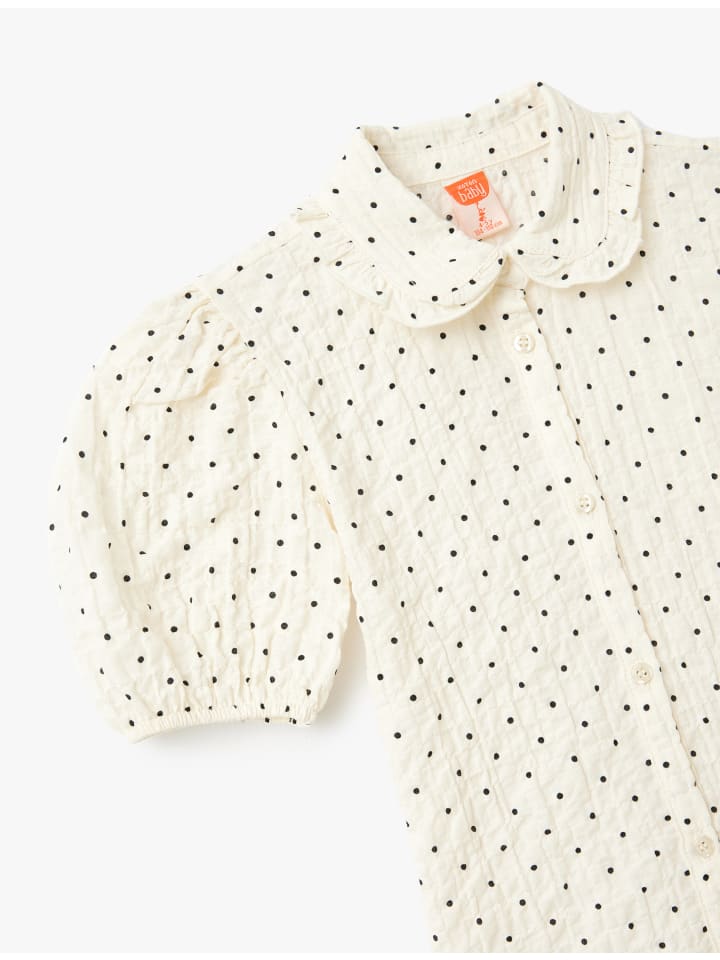 KOTON Рубашка с узором Экру
KOTON Рубашка с узором Экру