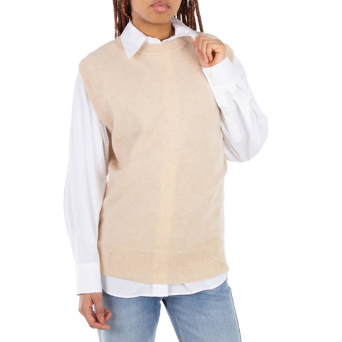 Женский вязаный жилет Anine Bing Ivory Ronan
Женский вязаный жилет Anine Bing Ivory Ronan