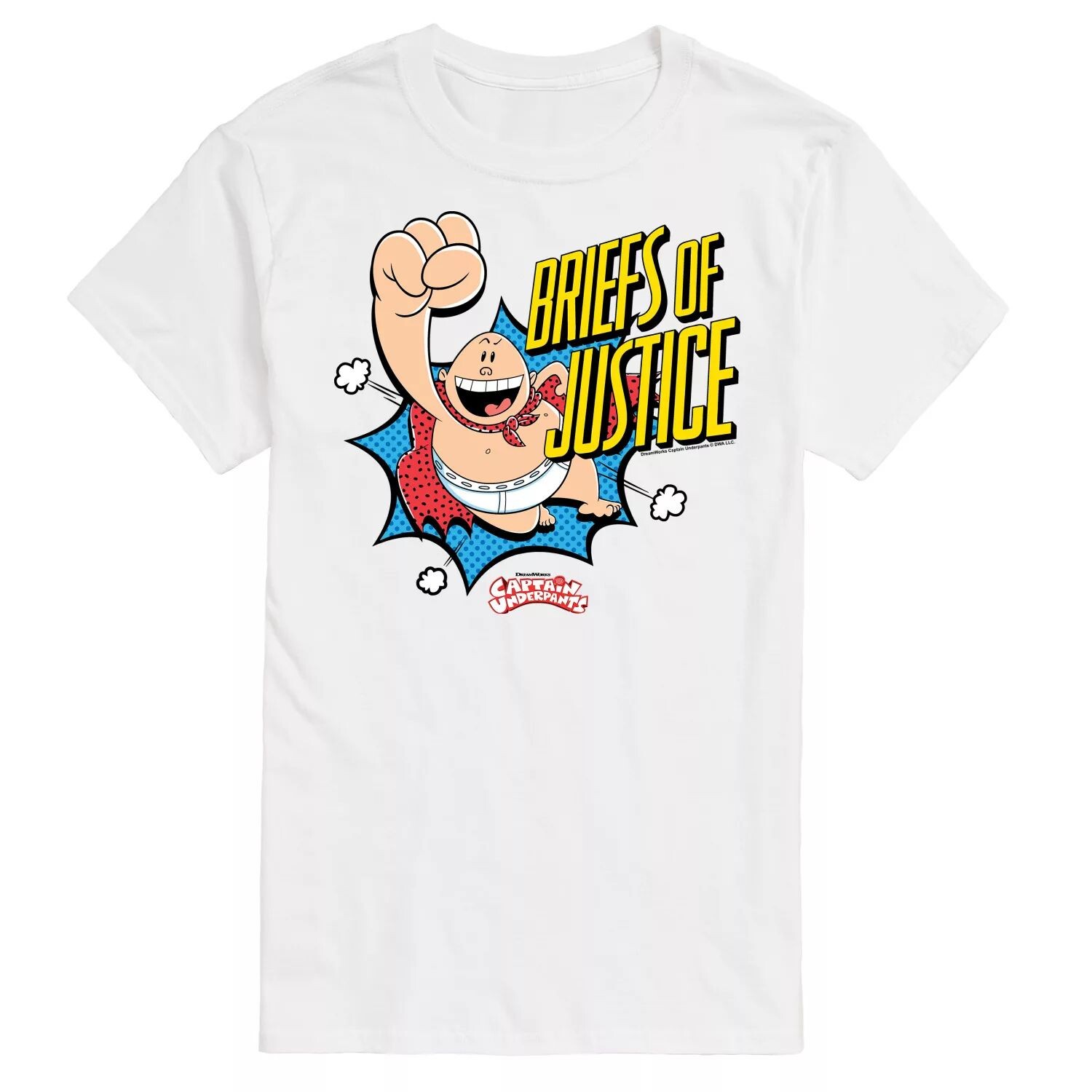 Трусы Big & Tall Captain Underpants Футболка с рисунком Briefs Of Justice License, белый
Трусы Big & Tall Captain Underpants Футболка с рисунком Briefs Of Justice License, белый
