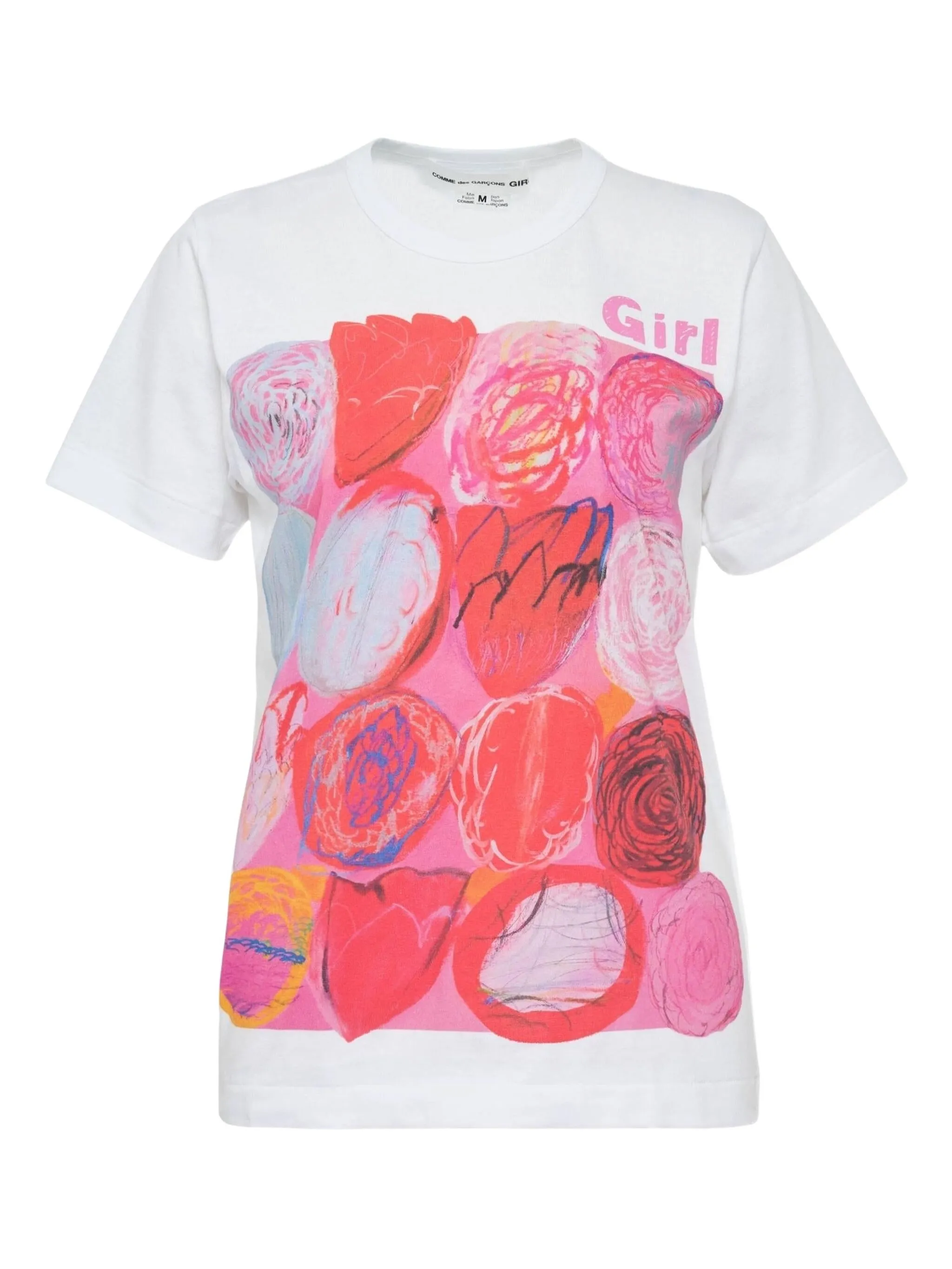 Футболка из коллаборации с Mao Yoshino Comme Des Garçons Girl, белый
Футболка из коллаборации с Mao Yoshino Comme Des Garçons Girl, белый