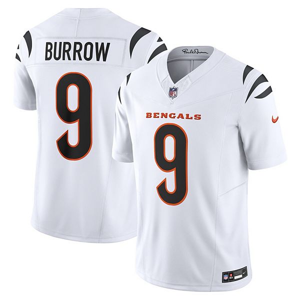 Мужская футболка Joe Burrow Cincinnati Bengals Vapor FUSE Limited белая Nike
Мужская футболка Joe Burrow Cincinnati Bengals Vapor FUSE Limited белая Nike