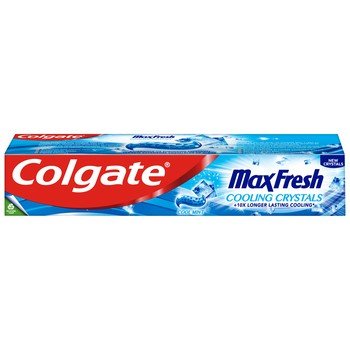 Colgate, Max Fresh охлаждающие кристаллы, зубная паста, 125 мл
Colgate, Max Fresh охлаждающие кристаллы, зубная паста, 125 мл