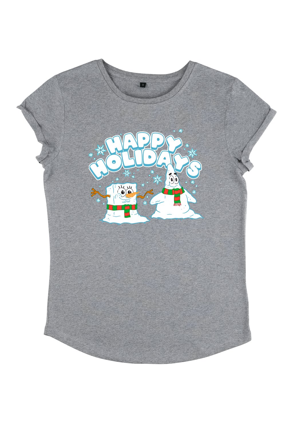 Футболка с принтом SPONGEBOB SQUAREPANTS HAPPY HOLIDAYS SNOWMEN Henry Tiger, серый
Футболка с принтом SPONGEBOB SQUAREPANTS HAPPY HOLIDAYS SNOWMEN Henry Tiger, серый