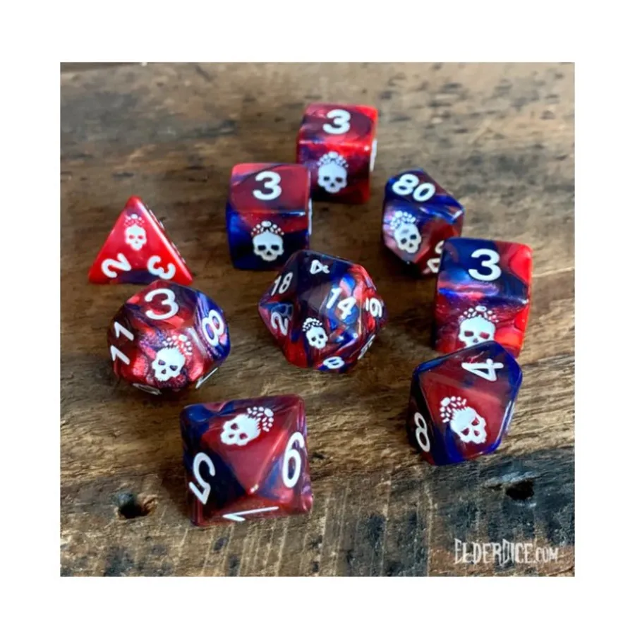 Трубка d10 — Знак Некрономикона, красный и синий с золотом (10), Elder Dice
Трубка d10 — Знак Некрономикона, красный и синий с золотом (10), Elder Dice