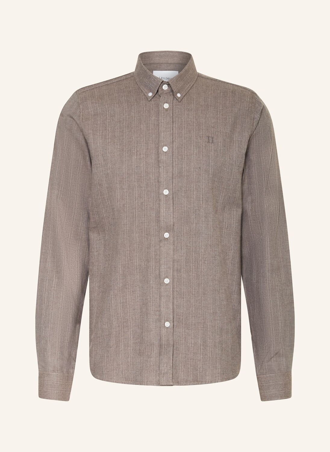 Рубашка стандартного кроя в стиле дезерт Les Deux, коричневый 
Рубашка стандартного кроя в стиле дезерт Les Deux, коричневый