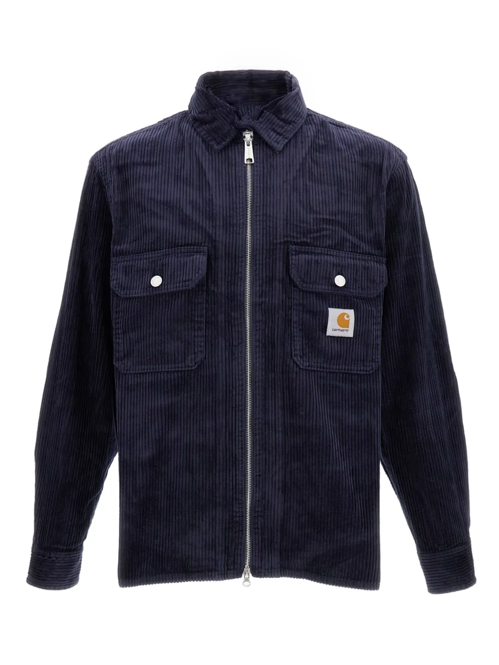 Рубашка Reynold на молнии с клапанами на карманах Carhartt Wip, синий
Рубашка Reynold на молнии с клапанами на карманах Carhartt Wip, синий