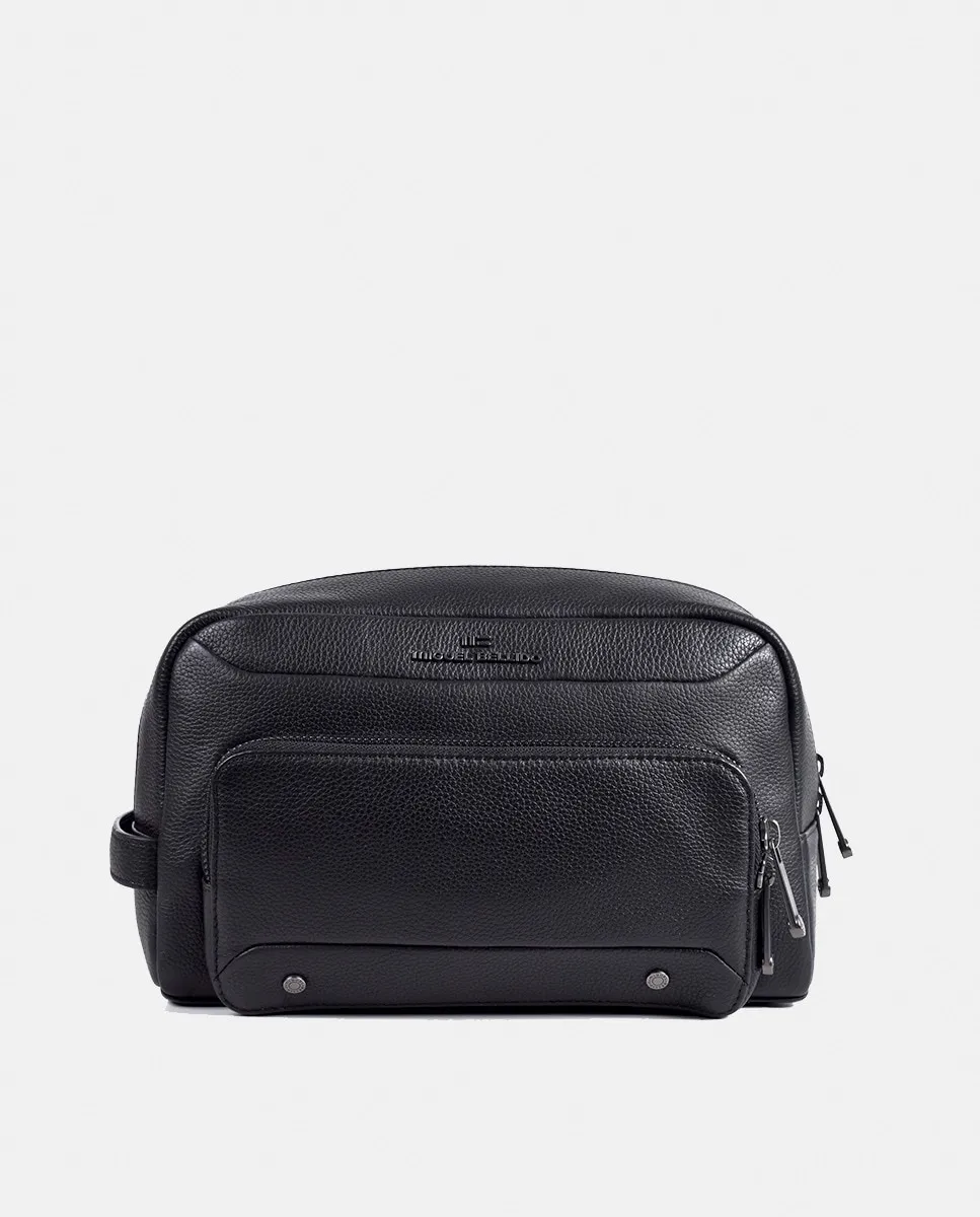 Косметичка из натуральной кожи с натуральной фактурой Bellido, черный
Косметичка из натуральной кожи с натуральной фактурой Bellido, черный