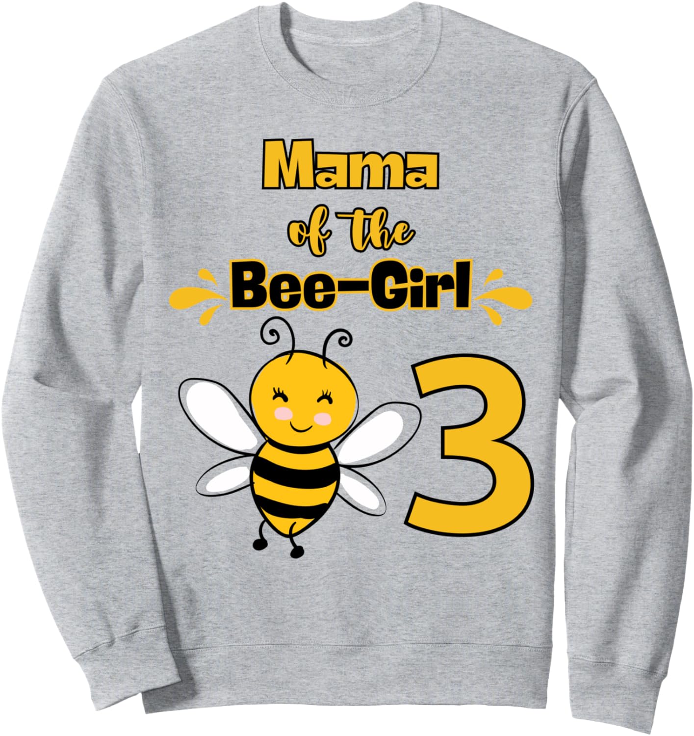 Толстовка с надписью «Мать-пчела 3» на тему «Пчелиная тематика» для вечеринки в честь 3-летия Family Look Honey Bees Theme Decorations Gifts, серый
Толстовка с надписью «Мать-пчела 3» на тему «Пчелиная тематика» для вечеринки в честь 3-летия Family Look Honey Bees Theme Decorations Gifts, серый