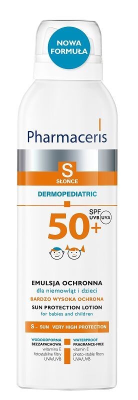 Pharmaceris S Dermopediatric SPF50+ защитная эмульсия для детей, 150 ml
Pharmaceris S Dermopediatric SPF50+ защитная эмульсия для детей, 150 ml