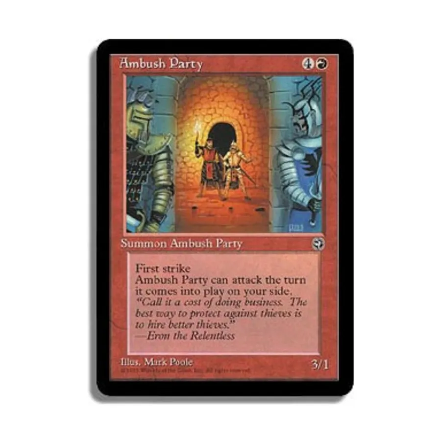 CCG Вечеринка-засада - Вер. 1 (С), MTG - Homelands 
CCG Вечеринка-засада - Вер. 1 (С), MTG - Homelands