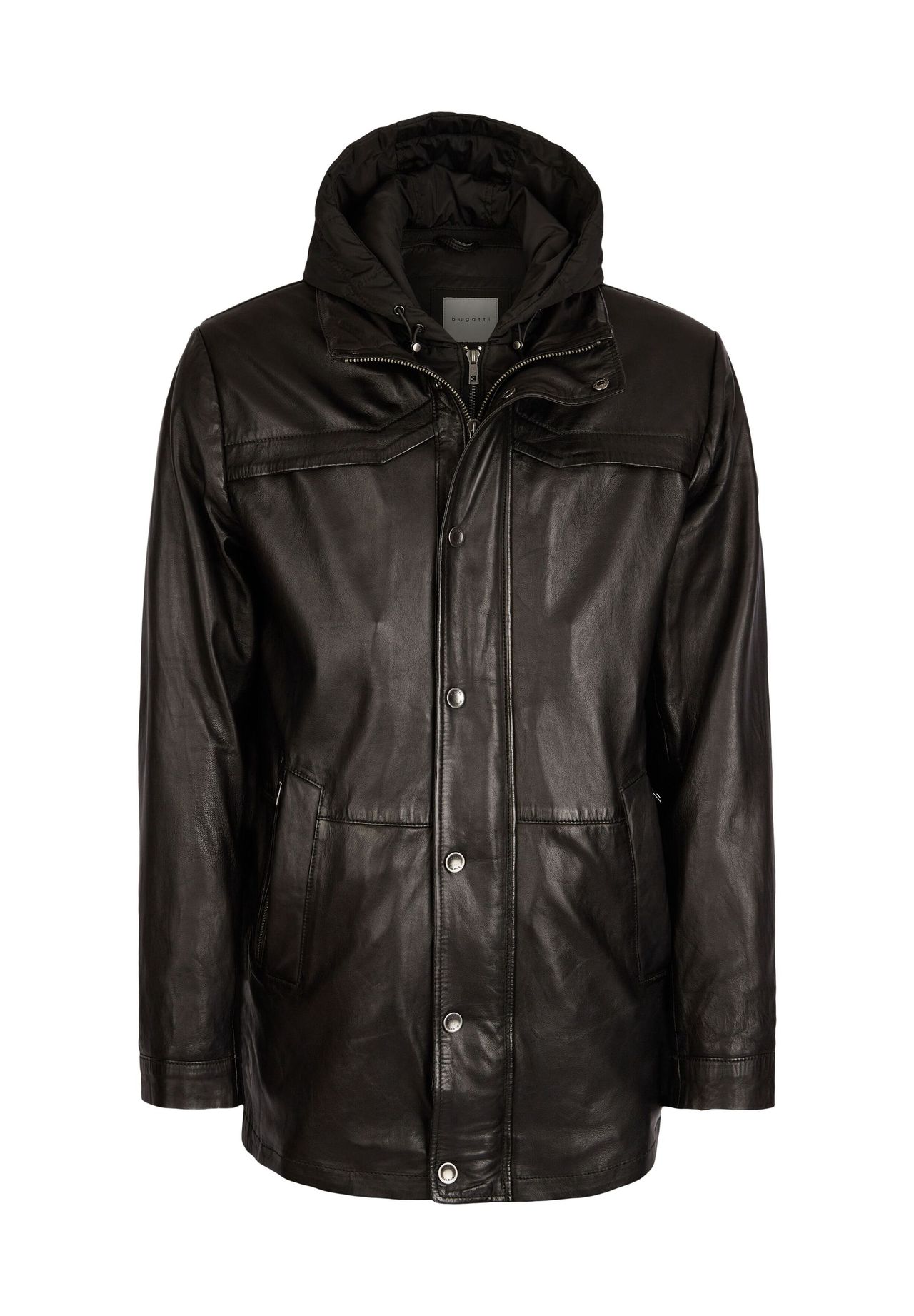 Кожаная куртка БУВИЛИО Bugatti, черный
Кожаная куртка БУВИЛИО Bugatti, черный