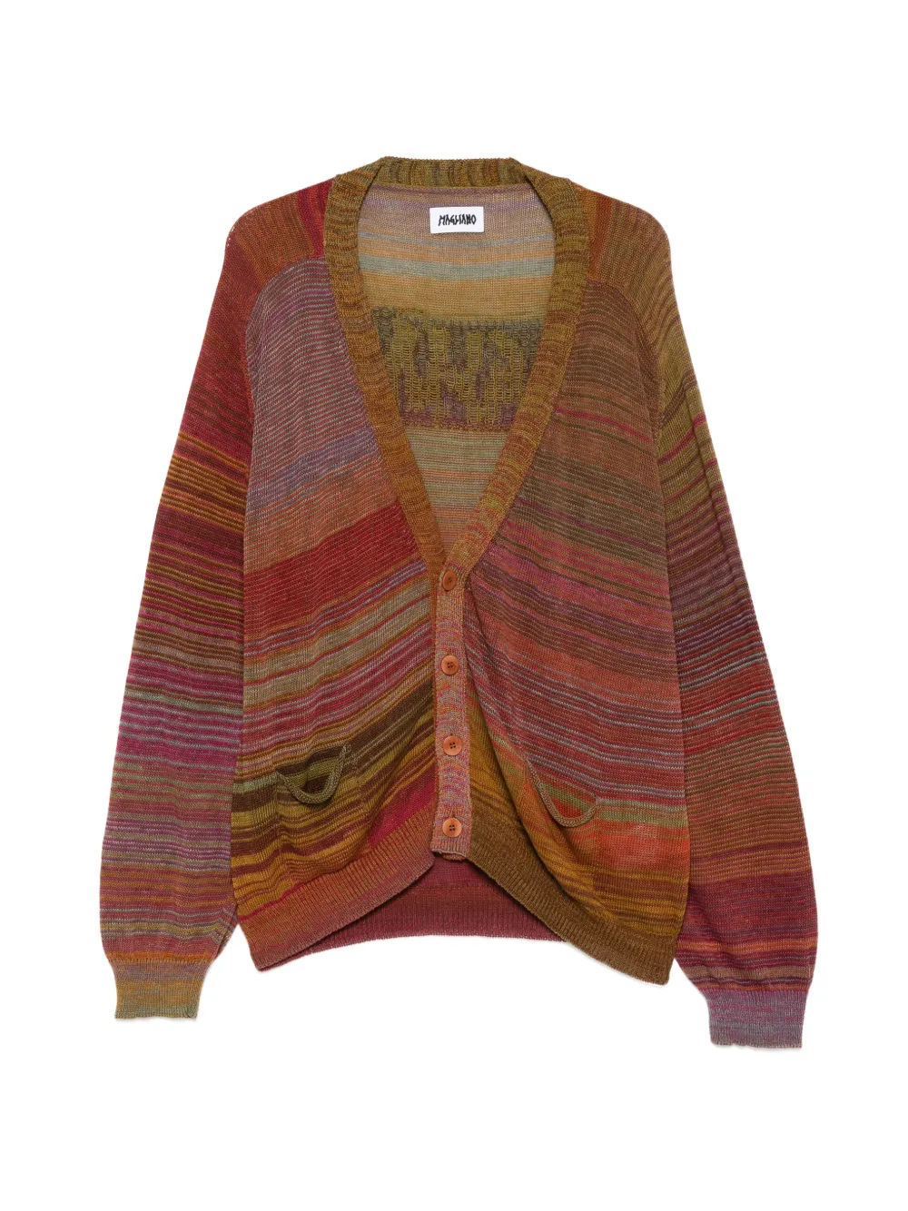 Кардиган с логотипом Magliano, красный
Кардиган с логотипом Magliano, красный