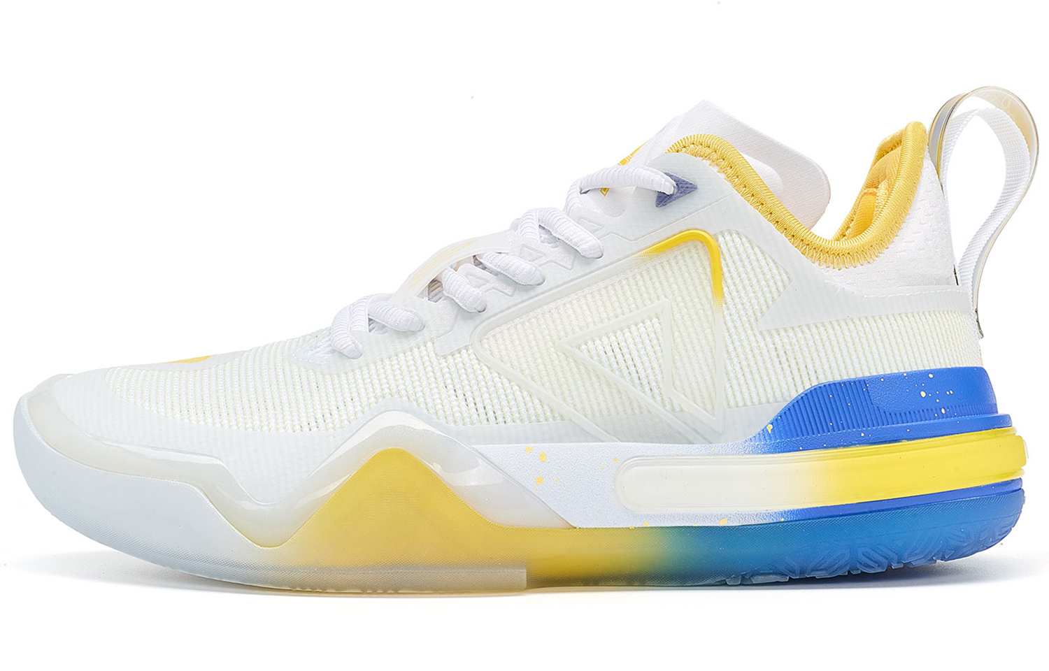 PEAK Уиггинс AW1 Тайцзи Волнистые противоскользящие износостойкие низкие баскетбольные кроссовки женские бело-сине-желтые
PEAK Уиггинс AW1 Тайцзи Волнистые противоскользящие износостойкие низкие баскетбольные кроссовки женские бело-сине-желтые