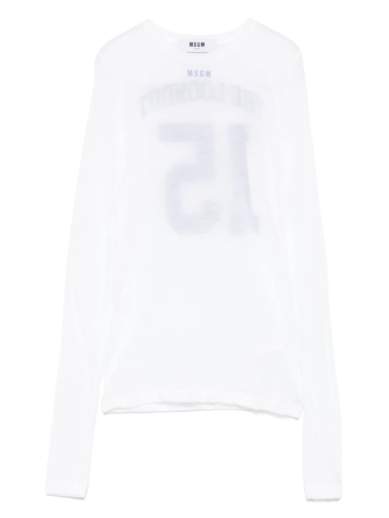 Футболка с логотипом MSGM, белый
Футболка с логотипом MSGM, белый