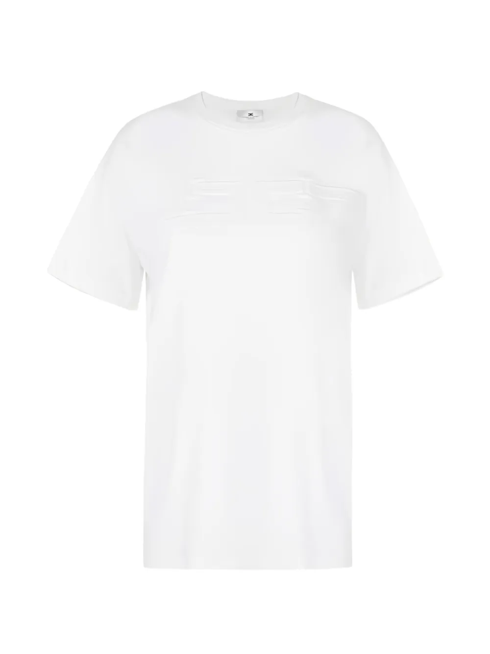 Футболка с тисненым логотипом Elisabetta Franchi, белый
Футболка с тисненым логотипом Elisabetta Franchi, белый