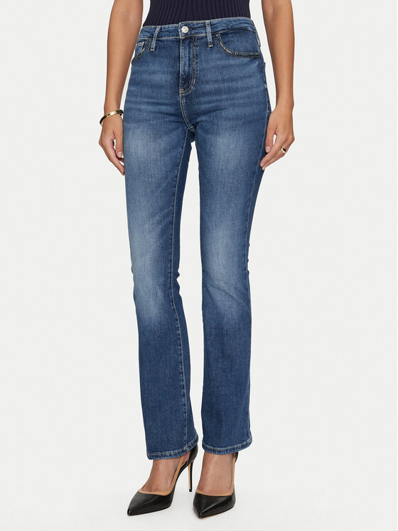 Джинсы flare fit W4YA0L D5926 Guess, синий
Джинсы flare fit W4YA0L D5926 Guess, синий