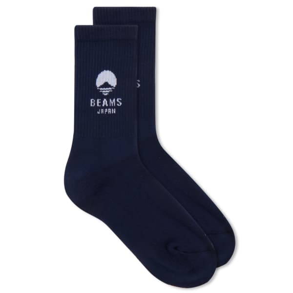 Носки с логотипом Beams Japan, синий
Носки с логотипом Beams Japan, синий