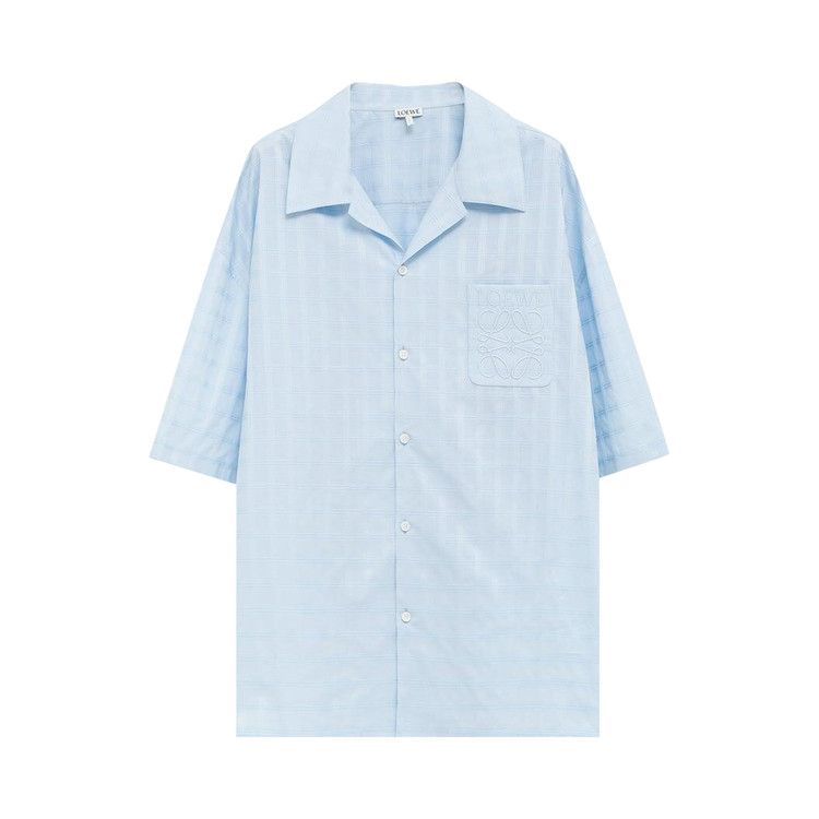 Рубашка Loewe Short-Sleeve Shirt, Light Blue
Рубашка Loewe Short-Sleeve Shirt, Light Blue