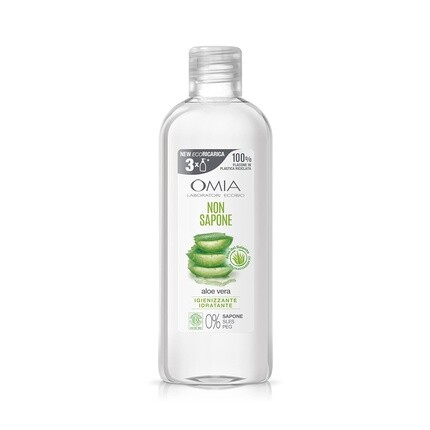 Эко-био мыло с алоэ вера из Саленто, жидкое мыло для рук и лица, увлажняющее, смягчающее и освежающее действие, дерматологически протестировано - флакон 750 мл, Omia
Эко-био мыло с алоэ вера из Саленто, жидкое мыло для рук и лица, увлажняющее, смягчающее и освежающее действие, дерматологически протестировано - флакон 750 мл, Omia