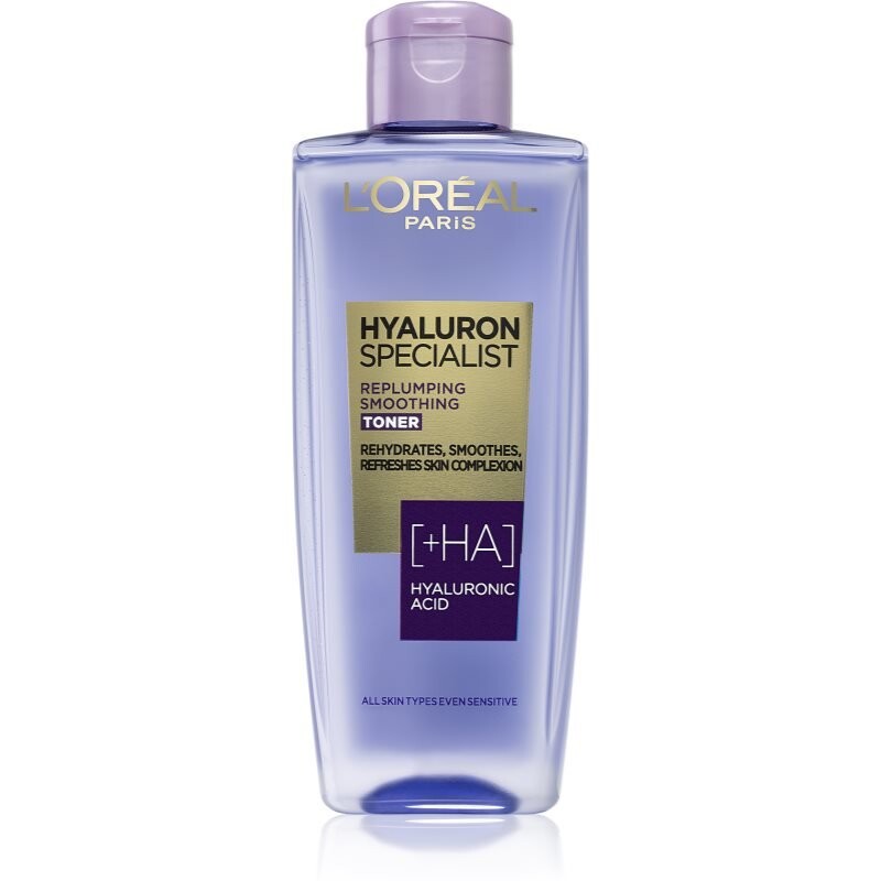 L'Oreal Paris Hyaluron Specialist разглаживающий тоник с гиалуроновой кислотой 200 мл L’Oreal Paris
L'Oreal Paris Hyaluron Specialist разглаживающий тоник с гиалуроновой кислотой 200 мл L’Oreal Paris
