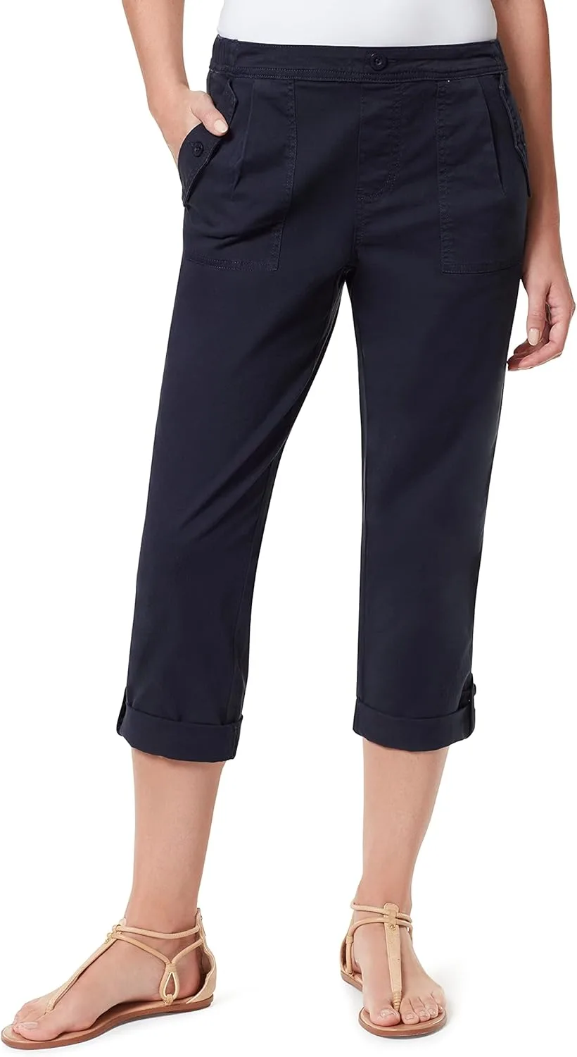 Bandolino Женские Утилитарные Брюки-капри High Rise Straight Leg
Bandolino Женские Утилитарные Брюки-капри High Rise Straight Leg