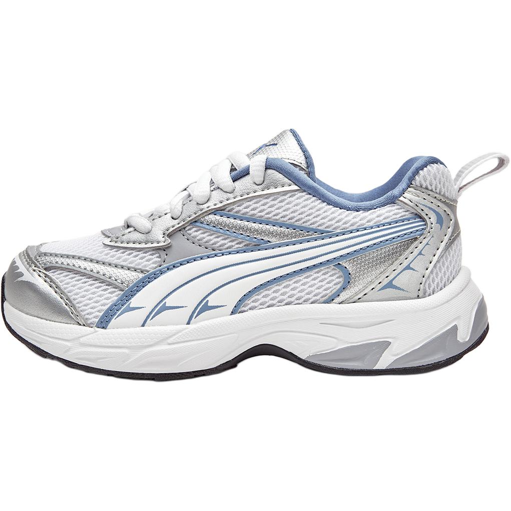 Износостойкие низкие повседневные кроссовки для детей PUMA, серебряный/белый
Износостойкие низкие повседневные кроссовки для детей PUMA, серебряный/белый