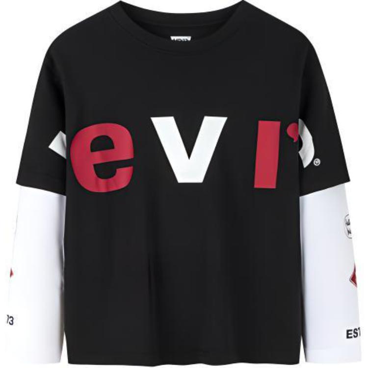 Levis Лонгслив Levi's Black Beauty для подростков
Levis Лонгслив Levi's Black Beauty для подростков