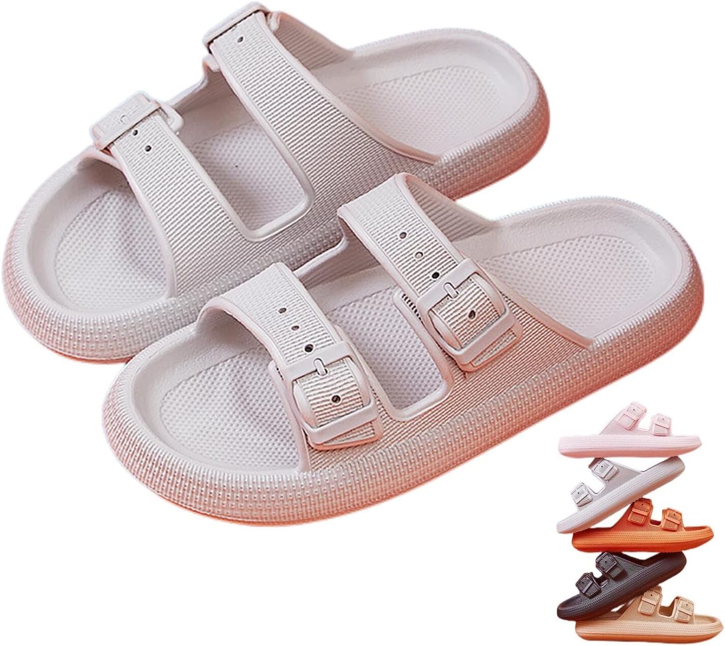 Шлепанцы atcryih 2023, сандалии для женщин и мужчин, регулируемые сандалии с двойной пряжкой, серый
Шлепанцы atcryih 2023, сандалии для женщин и мужчин, регулируемые сандалии с двойной пряжкой, серый