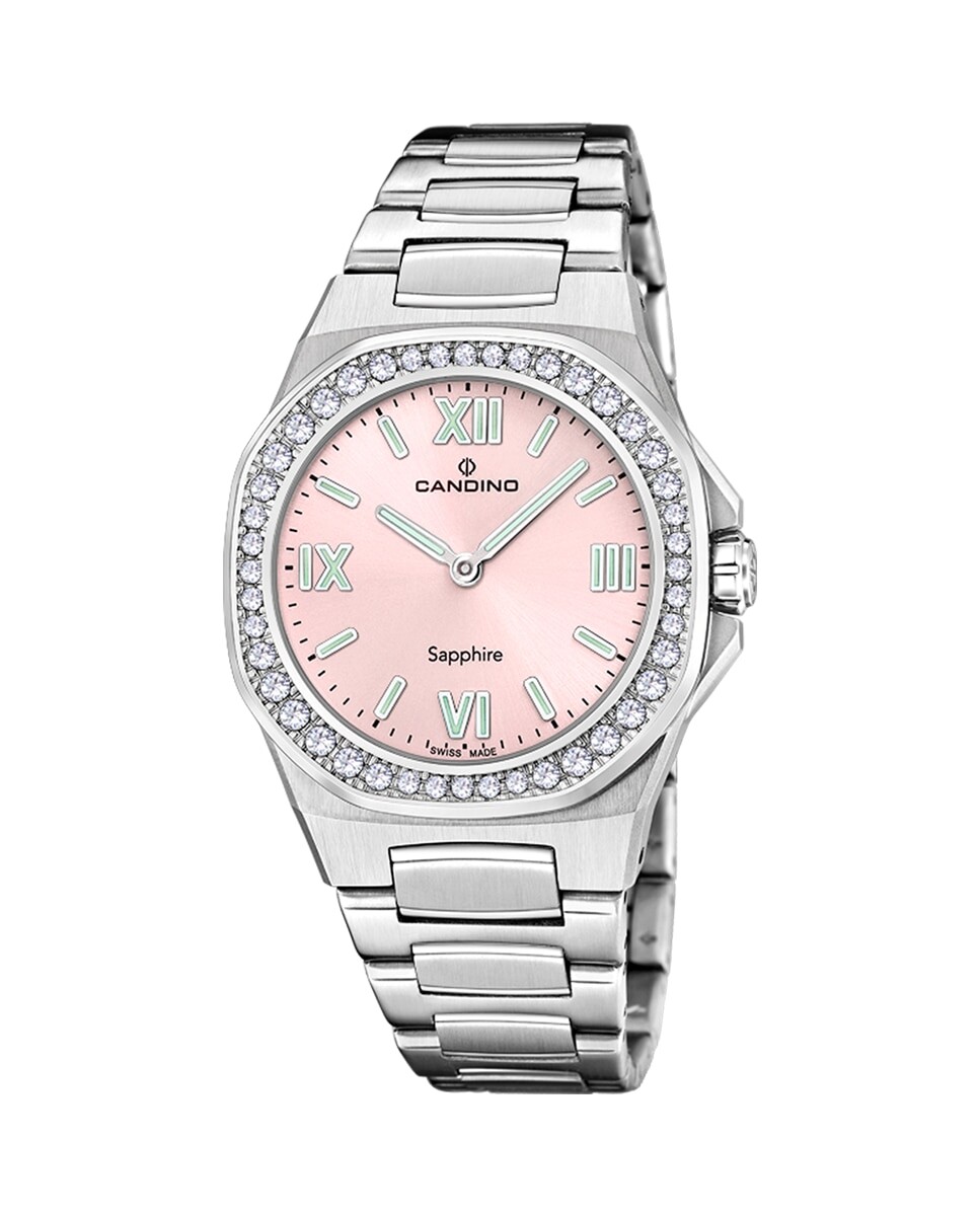 C4753/3 Новинка женские часы из серебряной стали Candino, серебро
C4753/3 Новинка женские часы из серебряной стали Candino, серебро