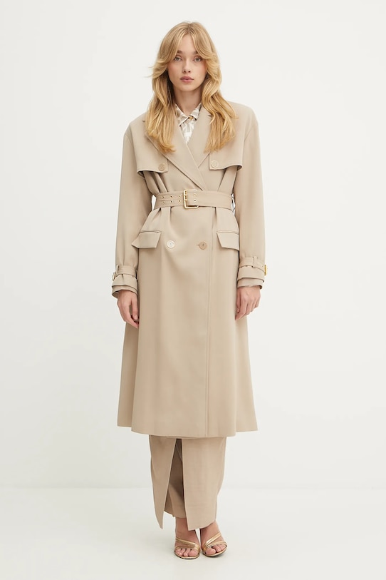 Тренч nina из шерстяной смеси Marciano by Guess, бежевый
Тренч nina из шерстяной смеси Marciano by Guess, бежевый