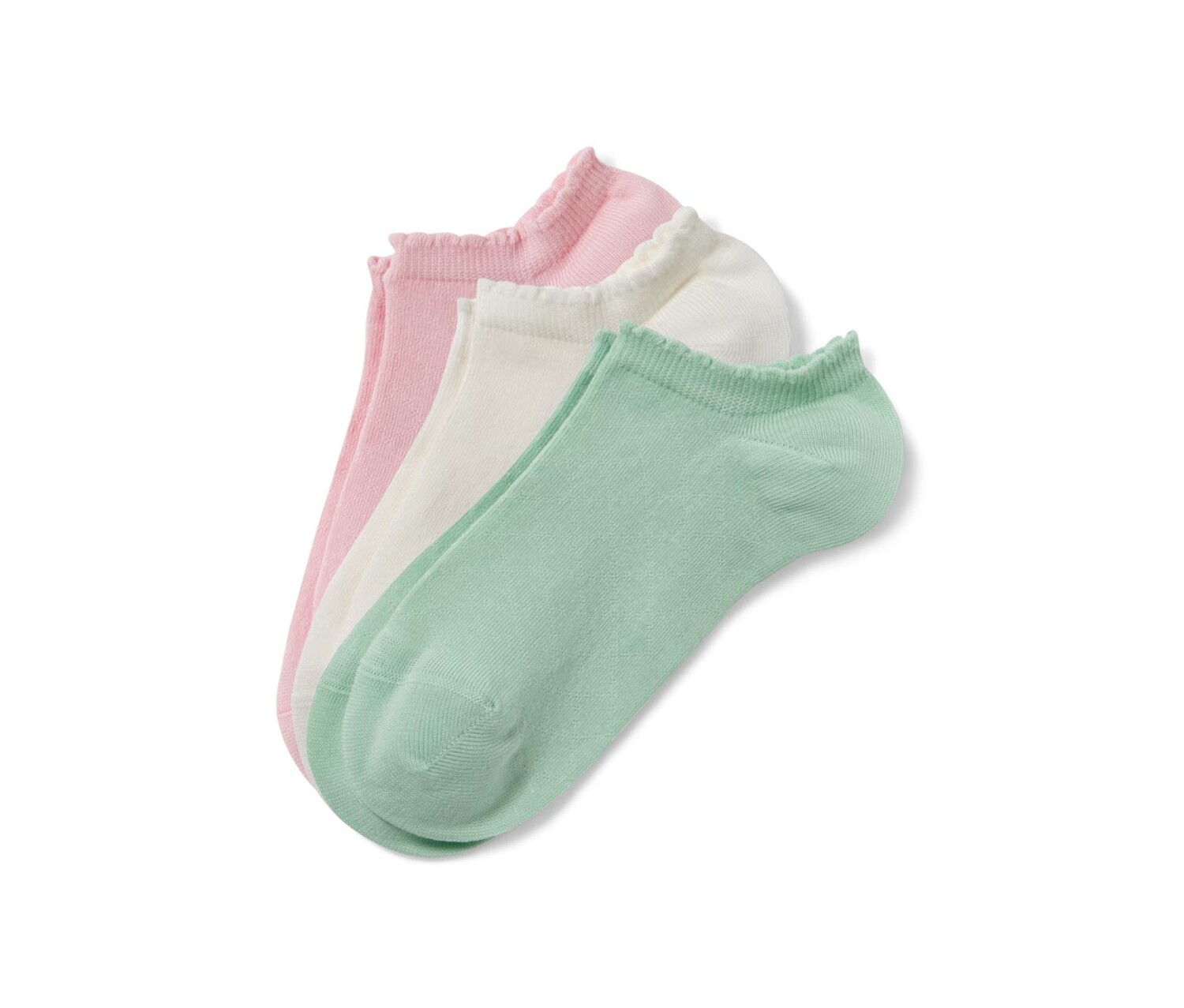 Три пары носков-кроссовок с узором ажур Tchibo
Три пары носков-кроссовок с узором ажур Tchibo