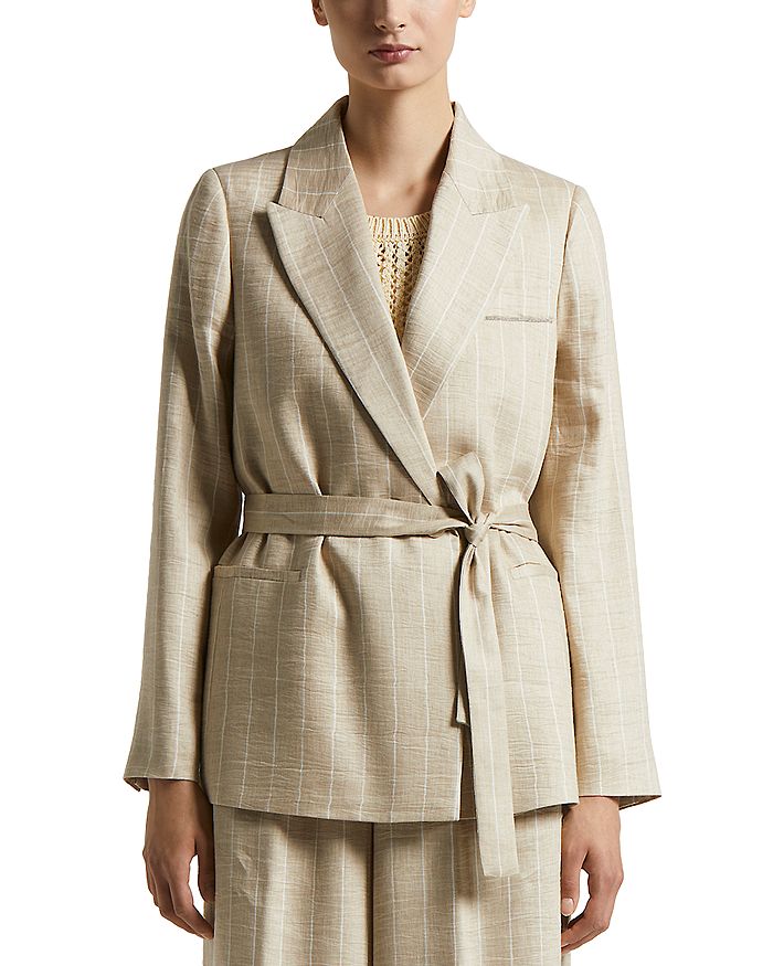 Приталенный блейзер Peserico, коричневый
Приталенный блейзер Peserico, коричневый