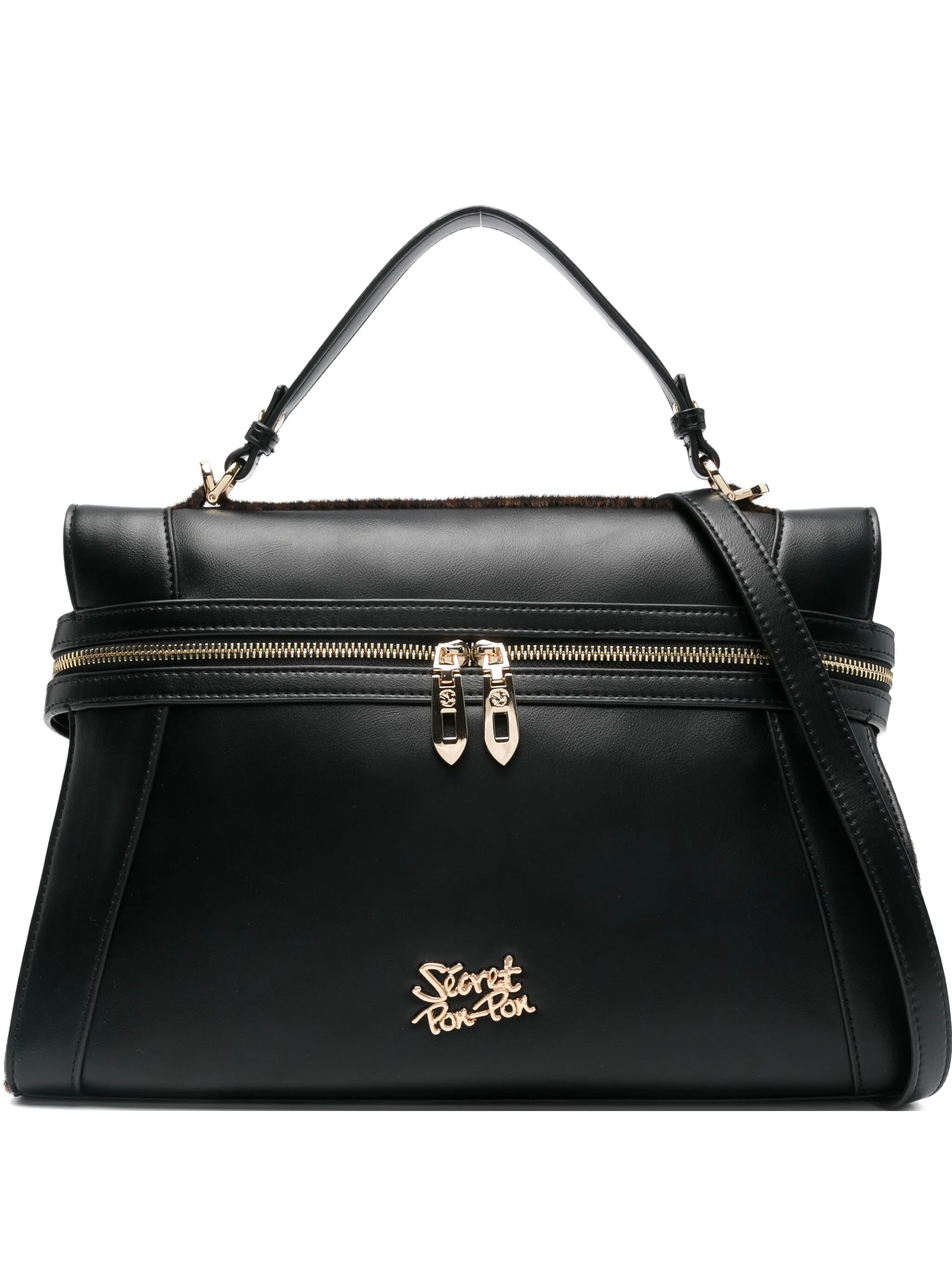 Сумка на плечо с молниями Secret Pon Pon, черный
Сумка на плечо с молниями Secret Pon Pon, черный
