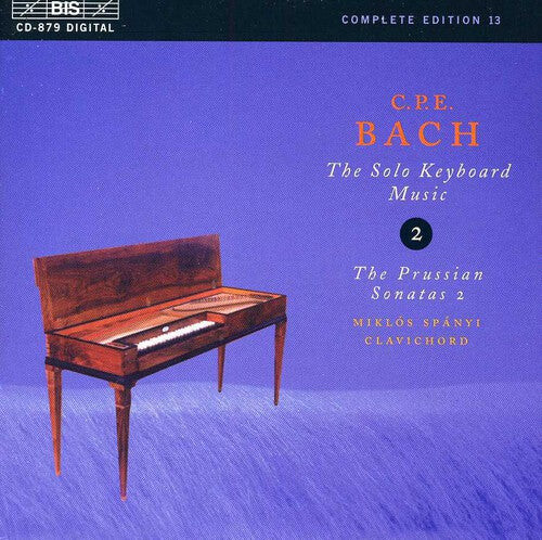 CD диск Bach, C.P.E. / Spanyi, Miklos: Solo Keyboard II: Prussian Sonatas
CD диск Bach, C.P.E. / Spanyi, Miklos: Solo Keyboard II: Prussian Sonatas