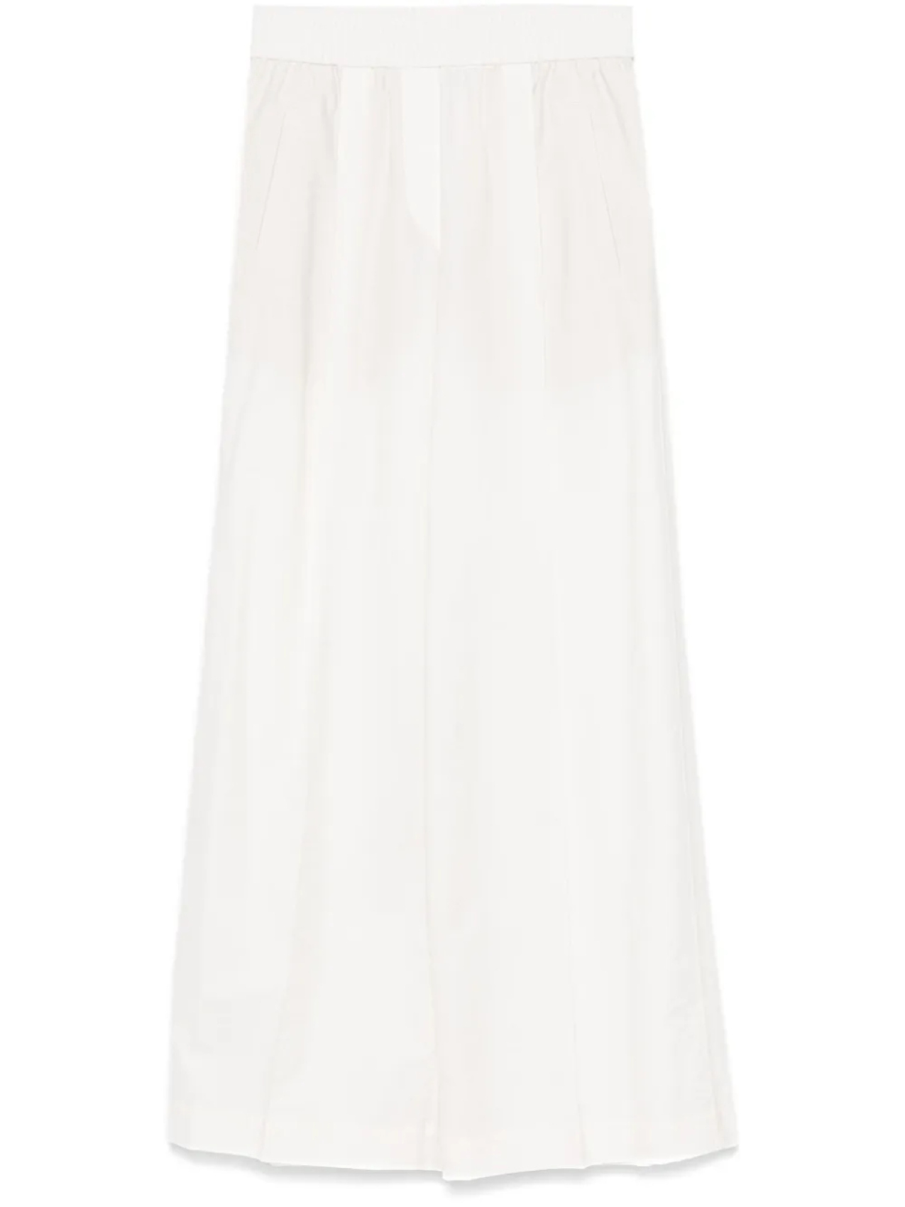 Брюки широкого кроя Brunello Cucinelli, белый
Брюки широкого кроя Brunello Cucinelli, белый