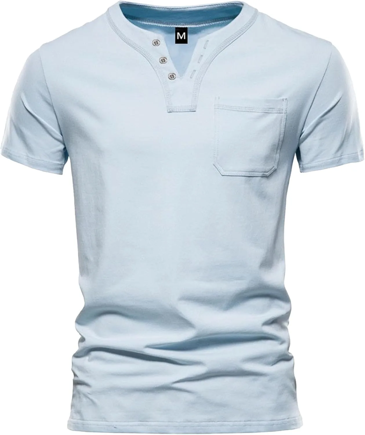 Мужская футболка-поло Casual Athletic с V-вырезом, Slim Fit Maiyifu-GJ
Мужская футболка-поло Casual Athletic с V-вырезом, Slim Fit Maiyifu-GJ