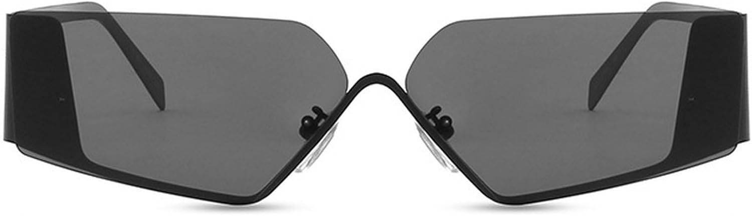 Солнцезащитные очки в стиле ретро с геометрическим рисунком для женщин, роскошные, маленькие, квадратные, с защитой от УФ-излучения UV400, для женщин и мужчин, мода 2000-х, панк-стиль Y2K mincl, Black
Солнцезащитные очки в стиле ретро с геометрическим рисунком для женщин, роскошные, маленькие, квадратные, с защитой от УФ-излучения UV400, для женщин и мужчин, мода 2000-х, панк-стиль Y2K mincl, Black